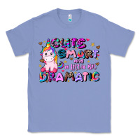 Colony Blue cute smart and a little bit dramatic Classic Tee - JahusDesignShop