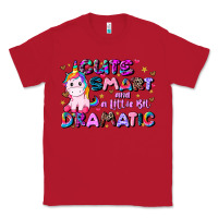 Red cute smart and a little bit dramatic Classic Tee - JahusDesignShop