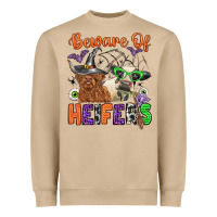 Beware Of Heifers Heavyweight Sweatshirt | Teevron