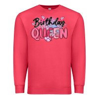 Cardinal birthday queen Premium Sweatshirt - MaliasSmallBusiness