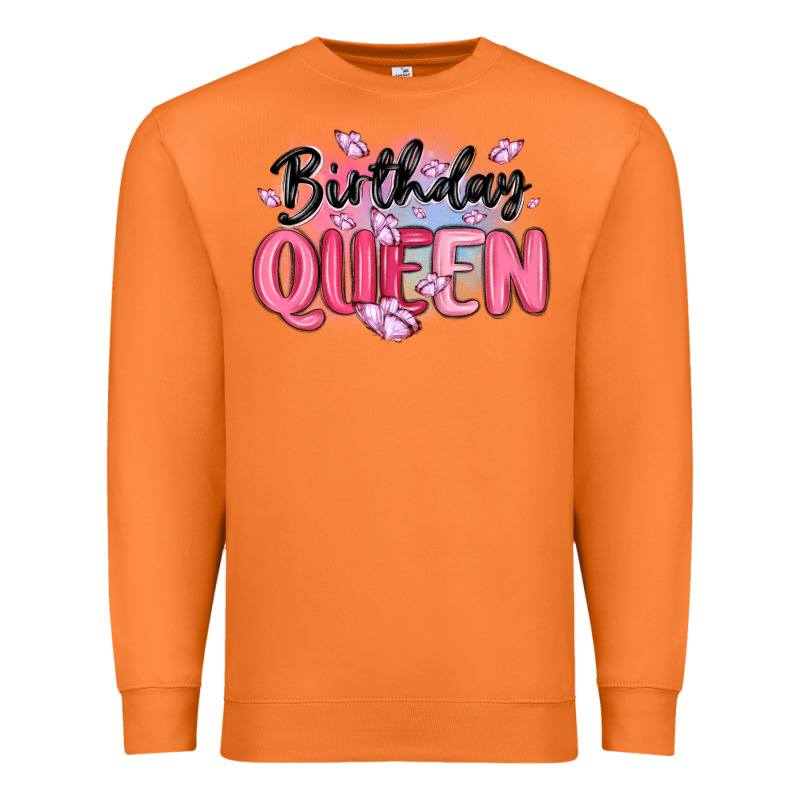 Birthday Queen Premium Sweatshirt by MaliasSmallBusiness | Teevron