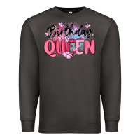 Smoke birthday queen Premium Sweatshirt - MaliasSmallBusiness