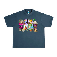 Midnight Navy boss babe coffee cups Urban Heavy Tee - Zillion Design Studio