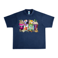 Navy boss babe coffee cups Urban Heavy Tee - Zillion Design Studio