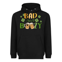 Black bad and boozy Heavyweight Hoodie - MaliasSmallBusiness