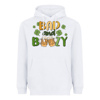 White bad and boozy Heavyweight Hoodie - MaliasSmallBusiness