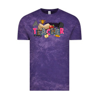 Cloud Purple race teacher Vintage Tee - Zillion Design Studio