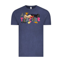 Vintage Denim race teacher Vintage Tee - Zillion Design Studio