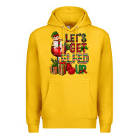 Lemon Let's Get Elfed Up Christmas Premium Hoodie - BundleAndBundleShop