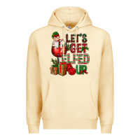 Pina Colada Let's Get Elfed Up Christmas Premium Hoodie - BundleAndBundleShop