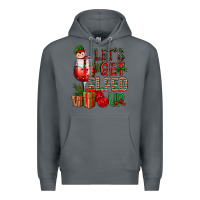 Rock Let's Get Elfed Up Christmas Premium Hoodie - BundleAndBundleShop