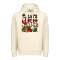 Sandshell Let's Get Elfed Up Christmas Premium Hoodie - BundleAndBundleShop