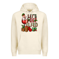 Tofu Let's Get Elfed Up Christmas Premium Hoodie - BundleAndBundleShop