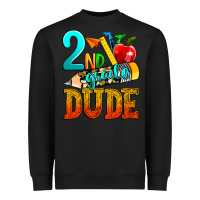 Black 2nd grade dude Heavyweight Sweatshirt - texasbilliewilder