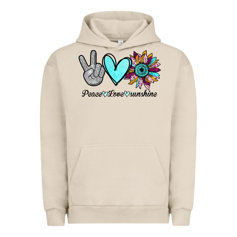 Peace Love Sunshine Urban Hoodie by Bettercallsaul | Teevron