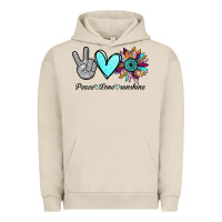 Pigment French Oak Peace Love Sunshine Urban Hoodie - Bettercallsaul