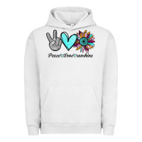 Pigment Lunar Rock Peace Love Sunshine Urban Hoodie - Bettercallsaul