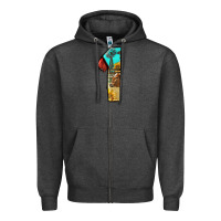 Charcoal Heather farm life alphabet numbers 1 Zipper Hoodie - BundleAndBundleShop