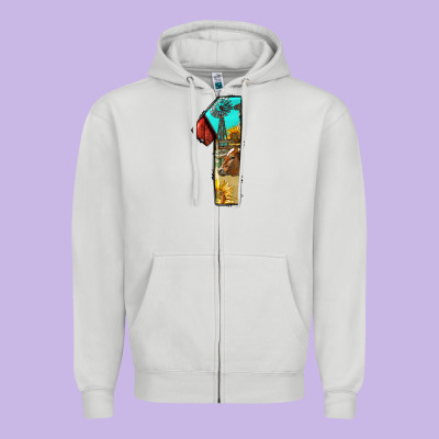 Farm Life Alphabet Numbers 1 Zipper Hoodie Designed By Bundleandbundleshop