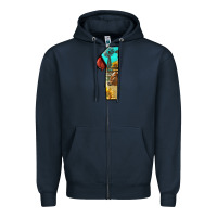 Navy farm life alphabet numbers 1 Zipper Hoodie - BundleAndBundleShop