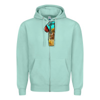 Seafoam farm life alphabet numbers 1 Zipper Hoodie - BundleAndBundleShop