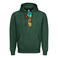 Sports Green farm life alphabet numbers 1 Zipper Hoodie - BundleAndBundleShop