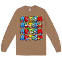 Toasted Coconut autism accept understand adopt advocate Long Sleeve Tee - JahusDesignShop