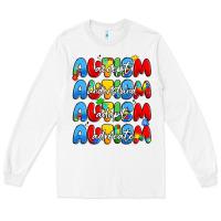 White autism accept understand adopt advocate Long Sleeve Tee - JahusDesignShop