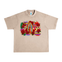 French Oak Our Lady of Guadalupe Urban Heavy Tee - CTS Tumbler Store
