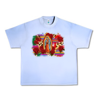 Grape Ice Our Lady of Guadalupe Urban Heavy Tee - CTS Tumbler Store