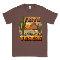 Chestnut faith is trusting the unseen Classic Tee - JahusDesignShop