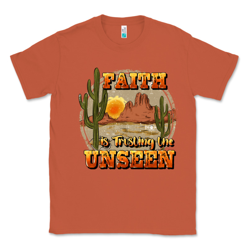 Faith Is Trusting The Unseen Classic Tee by JahusDesignShop | Teevron