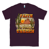 Plum faith is trusting the unseen Classic Tee - JahusDesignShop