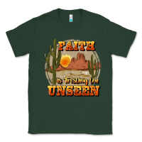 Sports Green faith is trusting the unseen Classic Tee - JahusDesignShop