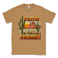 Toasted Coconut faith is trusting the unseen Classic Tee - JahusDesignShop