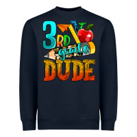 Navy 3rd grade dude Heavyweight Sweatshirt - texasbilliewilder