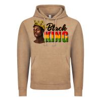 Vintage Coffee afro man black king Vintage Hoodie - texasbilliewilder