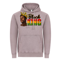 Vintage Zinc afro man black king Vintage Hoodie - texasbilliewilder