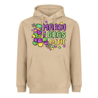 Mushroom mardi gras cutie Heavyweight Hoodie - MaliasSmallBusiness