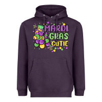 Plum mardi gras cutie Heavyweight Hoodie - MaliasSmallBusiness