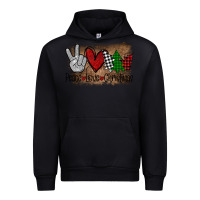 Black Peace Love Christmas Urban Hoodie - Bettercallsaul