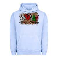 Pigment Grape Ice Peace Love Christmas Urban Hoodie - Bettercallsaul