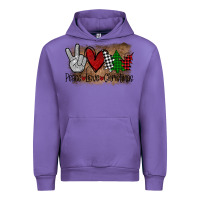 Tulip Peace Love Christmas Urban Hoodie - Bettercallsaul