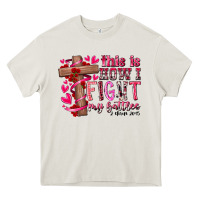 Cream this is how i fight my battles Heavy Core Tee - RacoonDesign