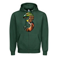 Sports Green farm life alphabet numbers 3 Zipper Hoodie - BundleAndBundleShop