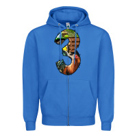 True Royal farm life alphabet numbers 3 Zipper Hoodie - BundleAndBundleShop