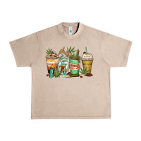 French Oak highly caffeinated coffee cups Urban Heavy Tee - Zillion Design Studio