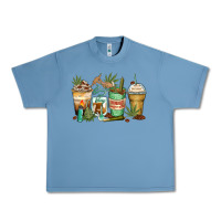 Pebble Blue highly caffeinated coffee cups Urban Heavy Tee - Zillion Design Studio