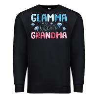 Black glamma glam grandma Premium Sweatshirt - MaliasSmallBusiness