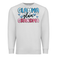 Dove Grey glamma glam grandma Premium Sweatshirt - MaliasSmallBusiness